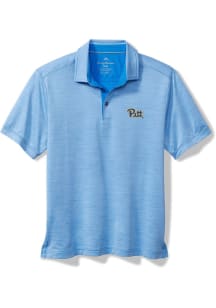 Tommy Bahama Pitt Panthers Mens Blue SPORT SAN RAPHAEL Short Sleeve Fashion Polo