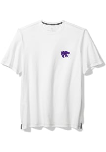 Tommy Bahama K-State Wildcats White SPORT BALI BEACH Short Sleeve T Shirt