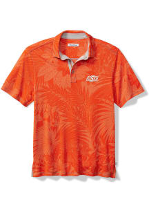 Tommy Bahama Oklahoma State Cowboys Mens Orange Sport Santiago Paradise Short Sleeve Fashion Polo
