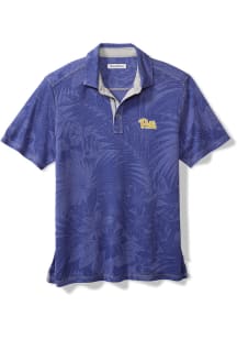 Tommy Bahama Pitt Panthers Mens Blue Sport Santiago Paradise Short Sleeve Fashion Polo