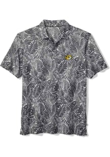 Tommy Bahama Missouri Tigers Mens Black Palm Mirage Short Sleeve Fashion Polo