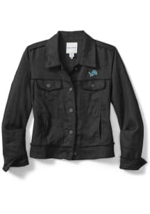 Tommy Bahama Detroit Lions Womens Black Two Light Weight Jacket