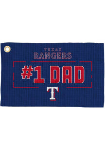 Texas Rangers #1 Dad Waffle Golf Towel