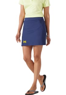 Tommy Bahama Michigan Wolverines Womens Blue Aubrey Skirt