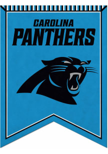 Carolina Panthers 18x24 Banner - White