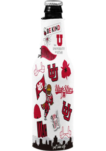 Logo Brands Utah Utes Oversized Logo Bottle Sleeve Coolie