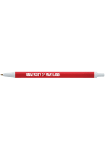 Maryland Terrapins Bic Click Stick Pen Set - Red