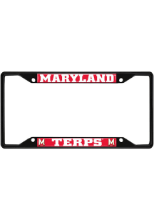 Maryland Terrapins Logo License Plate Frame - Red