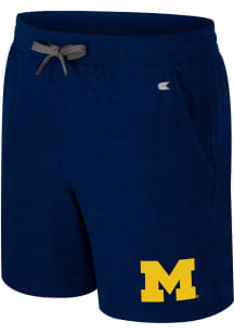 Colosseum Michigan Wolverines Mens Blue Cicero Shorts