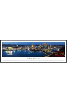 Blakeway Panoramas Pittsburgh Night Sky Framed Framed Posters