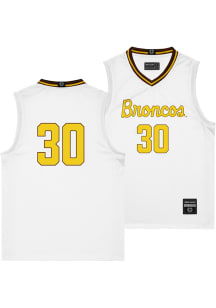 Morasha Wiggins  Campus Ink Western Michigan Broncos White NIL Jersey