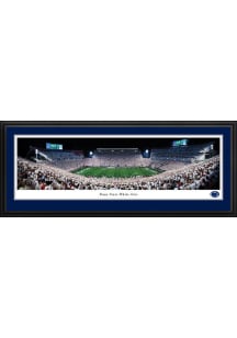 Blakeway Panoramas Penn State Nittany Lions Beaver Stadium White Out Deluxe Framed Posters