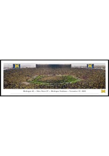 Blakeway Panoramas Michigan Wolverines Storm the Field Standard Framed Posters