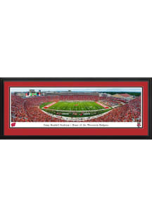 Blakeway Panoramas Wisconsin Badgers Camp Randall Deluxe Panorama Framed Posters