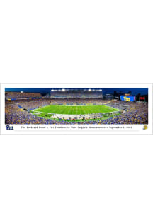 Blakeway Panoramas Pitt Panthers Backyard Brawl Tubed Unframed Poster