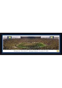 Blakeway Panoramas Michigan Wolverines Football Select Frame Single Mat Framed Posters