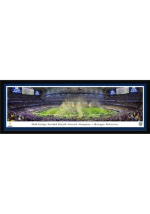 Blakeway Panoramas Michigan Wolverines 2023 CFP National Champions Framed Posters