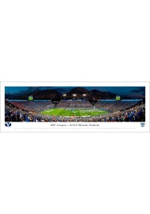 Blakeway Panoramas BYU Cougars Football Tubed Unframed Poster