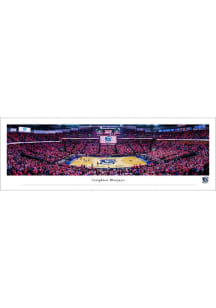 Blakeway Panoramas Creighton Bluejays Basketball Tubed Unframed Poster