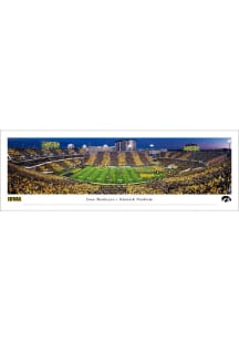 Blakeway Panoramas Iowa Hawkeyes Football Run Out Tubed Unframed Poster