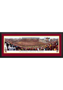 Blakeway Panoramas Minnesota Golden Gophers Storm the Field Deluxe Framed Posters