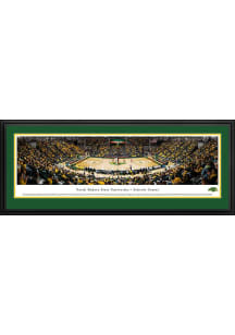 Blakeway Panoramas North Dakota State Bison Basketball Deluxe Framed Posters