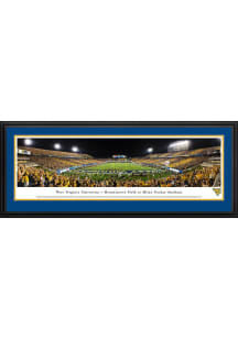 Blakeway Panoramas West Virginia Mountaineers Football Stadium Deluxe Framed Posters
