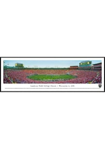 Blakeway Panoramas Wisconsin Badgers 2016 Lambeau Field College Classic Standard Framed Posters