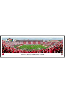 Blakeway Panoramas Wisconsin Badgers Football Standard Framed Posters