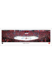 Blakeway Panoramas Calgary Flames Tubed Unframed Poster
