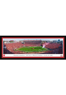 Blakeway Panoramas Nebraska Cornhuskers Football Framed Posters