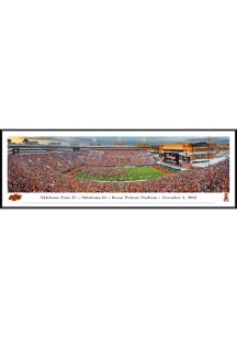 Blakeway Panoramas Oklahoma State Cowboys Bedlam Series Finale 2023 Standard Framed Posters