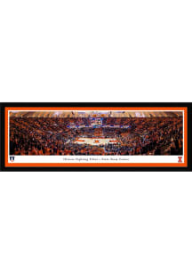 Blakeway Panoramas Illinois Fighting Illini Basketball State Farm Center 2024 Select Framed Poster..