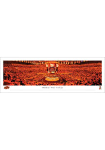 Blakeway Panoramas Oklahoma State Cowboys 2024 Sold Out Gallagher-Iba Wrestling Arena Tubed Unfram..