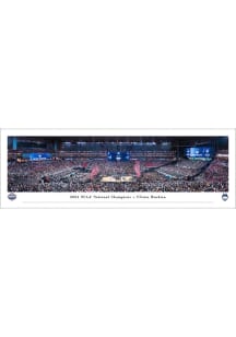 Blakeway Panoramas UConn Huskies 2024 Mens National Champions Tubed Unframed Poster