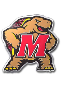 Maryland Terrapins Acrylic Designed Car Emblem - Red