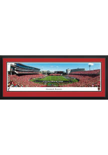 Blakeway Panoramas Cincinnati Bearcats Nippert Stadium 100th Anniversary End Zone Deluxe Framed Po..
