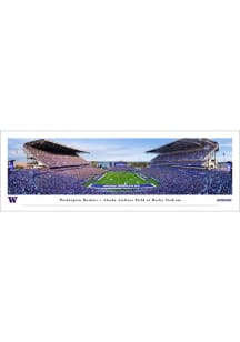 Blakeway Panoramas Washington Huskies End Zone Tubed Unframed Poster