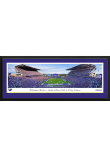Blakeway Panoramas Washington Huskies End Zone Deluxe Framed Posters
