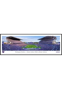 Blakeway Panoramas Washington Huskies End Zone Standard Framed Posters