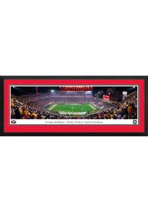 Blakeway Panoramas Georgia Bulldogs Dooley Field at Sanford Stadium Deluxe Framed Posters