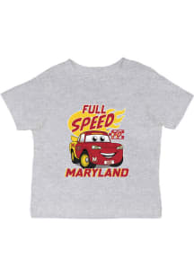 Vive La Fete Maryland Terrapins Infant Full Speed Short Sleeve T-Shirt Grey