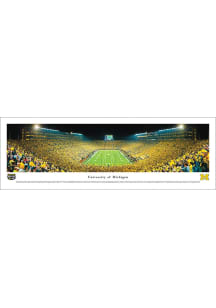 Blakeway Panoramas Michigan Wolverines Michigan Stadium Endzone Tubed Unframed Poster