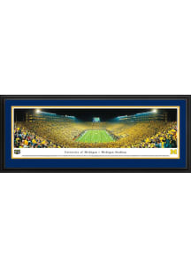 Blakeway Panoramas Michigan Wolverines Michigan Stadium Endzone Deluxe Framed Posters