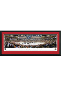 Blakeway Panoramas Chicago Blackhawks 2013 Stanley Cup Champions Deluxe Framed Posters