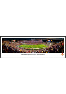 Blakeway Panoramas Iowa State Cyclones Jack Trice Stadium Standard Framed Posters