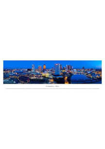 Blakeway Panoramas Ohio Columbus Skyline Unframed Poster