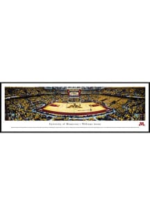 Blakeway Panoramas Minnesota Golden Gophers Basketball Standard Panorama Framed Posters