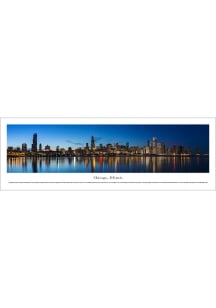 Blakeway Panoramas Chicago Shoreline at Night Unframed Unframed Poster