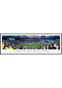 Blakeway Panoramas West Virginia Mountaineers Football Sunset Standard Framed Posters